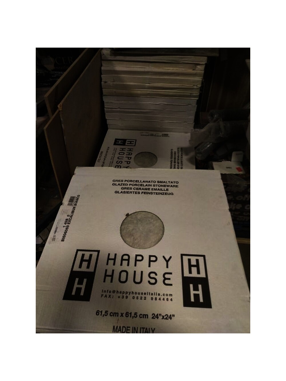 Happy House 24x24 Tiles 4 Panels Per Case Made In Italy